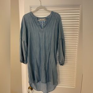 Vineyard Vines Chambray tunic dress, sz small.